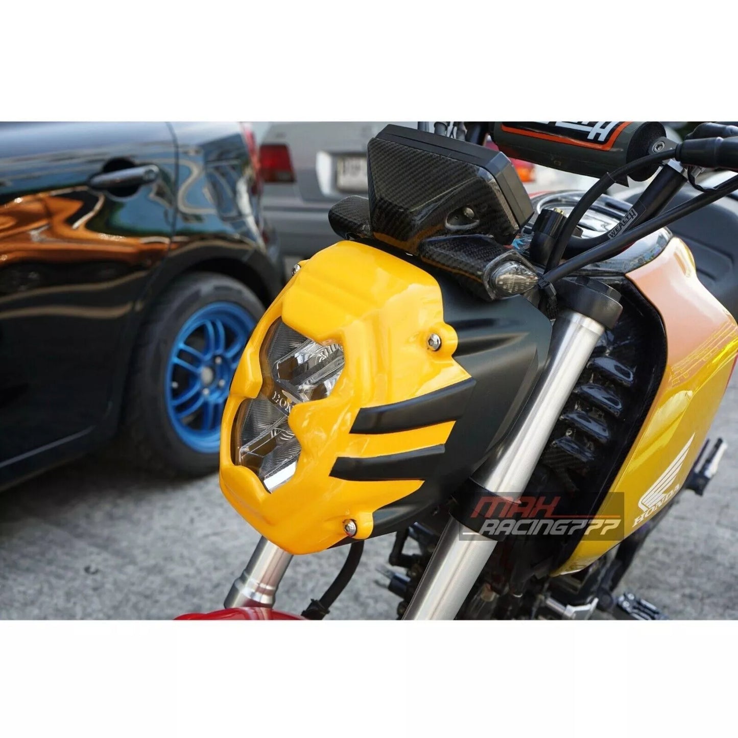 FRONT WINDSHIELD WINDSCREEN COVER HEADLIGHT V.1 FOR HONDA GROM 125 2021-2024