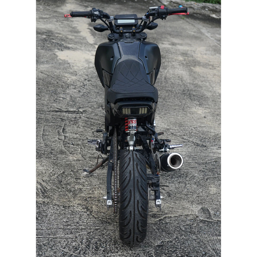 Replacement Dual Seat Stitch Black V.29 Fit For Honda Grom 125 2021-2026