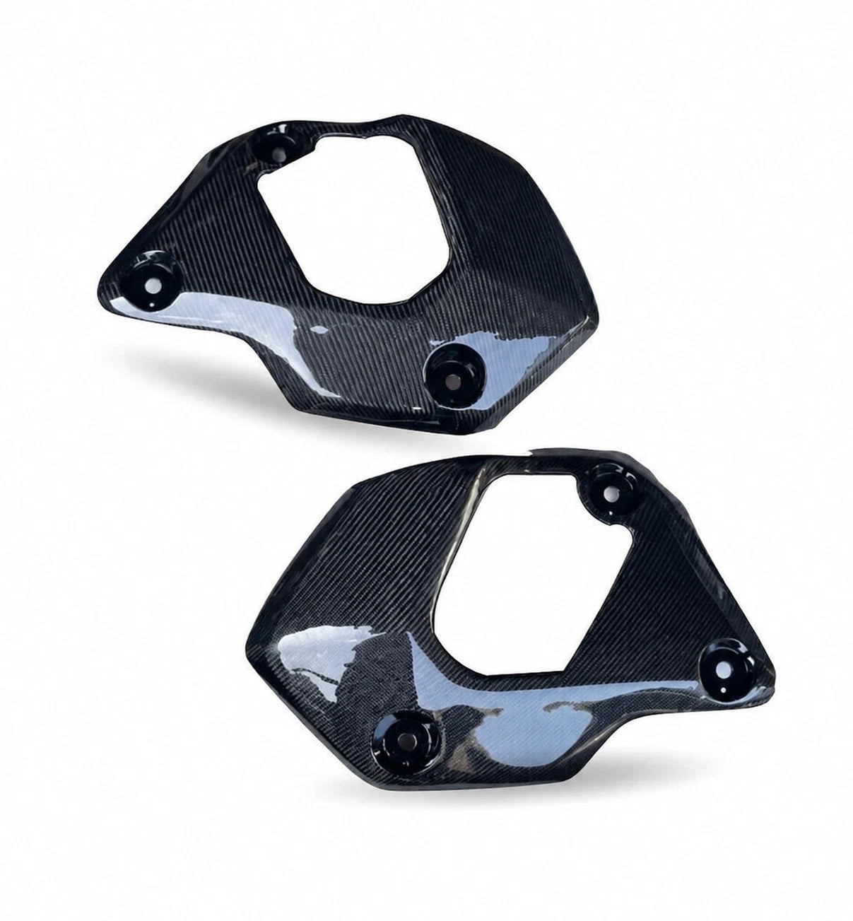 Frame Body R+L Fairing Side Cover Carbon Fiber For Honda Grom 2021-2024