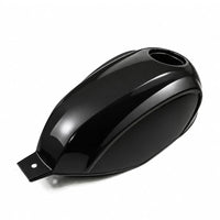Cover Fuel Oil Tank Gloss Black V.60 for Honda Rebel CMX 300&500 2017-2026