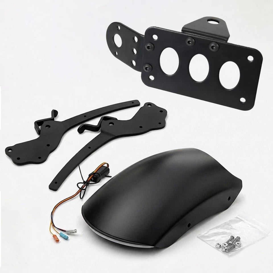 Set of 3 Pieces Body Kit Fairing Matte Black V.37 for Honda Rebel CMX 300&500 2017-2026