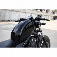 Cover Fuel Oil Tank Gloss Black V.60 for Honda Rebel CMX 300&500 2017-2026