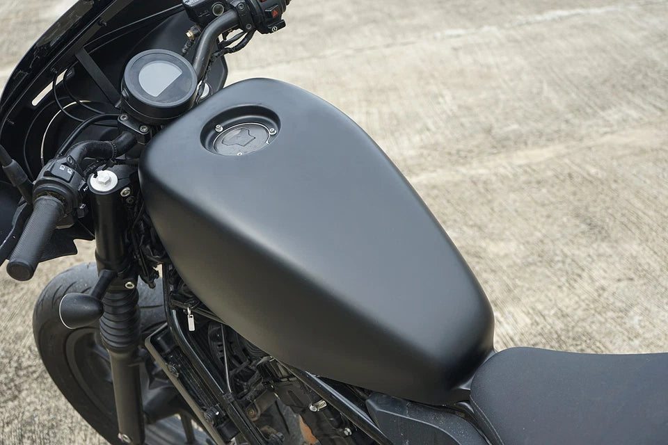 Set 3 Tank Cover Headlight Cowl Short Fender Matte Black For Honda Rebel CMX 300&500 2017-2026