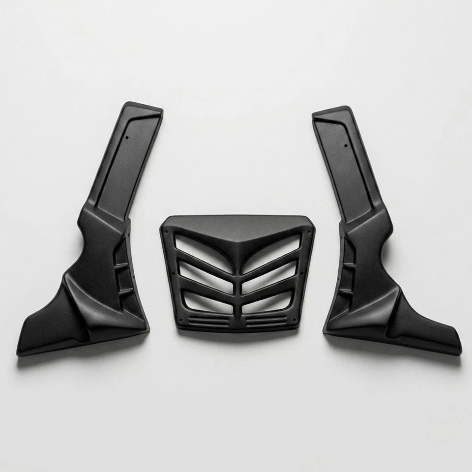 Set of 3 Pieces Body Kit Fairing Matte Black V.37 for Honda Rebel CMX 300&500 2017-2026