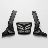 Set of 3 Pieces Body Kit Fairing Matte Black V.37 for Honda Rebel CMX 300&500 2017-2026