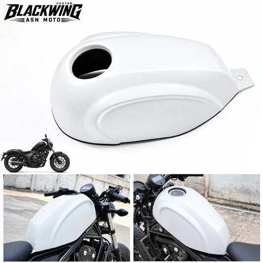 Cover Fuel Oil Tank Gloss White V.61 for Honda Rebel CMX 300&500 2017-2026