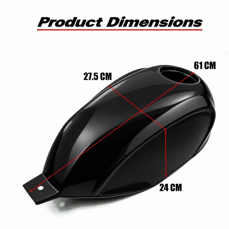 Cover Fuel Oil Tank Gloss Black V.60 for Honda Rebel CMX 300&500 2017-2026