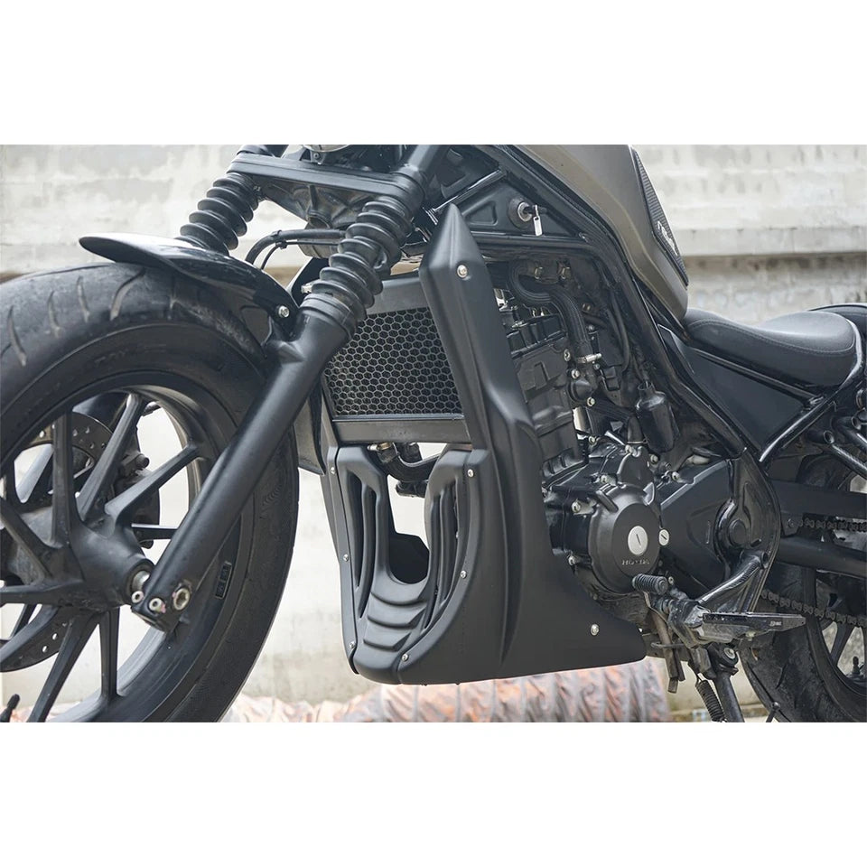 Set of 3 Pieces Body Kit Fairing Matte Black for Honda Rebel CMX 300&500 2017-2026